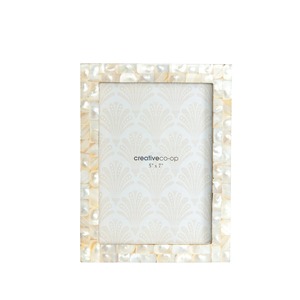 Cadre photo luxueux en nacre pour salon, étagère ou table, présentoir de photos, cadre MOP, cadeau de mariage, décoration - Product Image 2