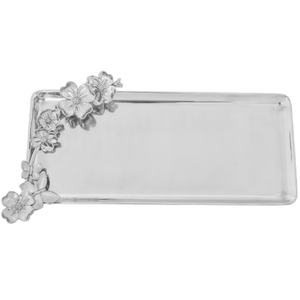 ถาดเสิร์ฟอาหารแบบโมเดิร์น,ถาดเสิร์ฟกาแฟทรงสี่เหลี่ยมสีเงินสำหรับบ้านโรงแรมและร้านอาหาร - Product Image 1