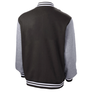 Chaqueta Universitaria de Lana Personalizada para Hombre, Estilo Clásico Raglan Letterman, Ligera, Resistente al Viento, con Bordado Térmico para Exteriores - Product Image 4