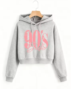 Sudadera Corta Estilo Gótico Y2K de los 90, para Otoño e Invierno, con Bordado 3D, Estilo Casual - Product Image 5