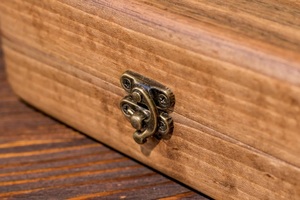 Father's Day Gift for Dad-Walnut Wood Watch & Jewelry Organizer with 10 Slots Elegant <b>Storage</b> <b>Box</b> - Product Image 1