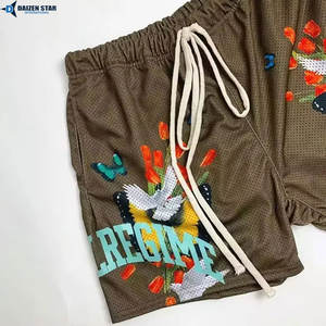 Pantalones Cortos Deportivos de Malla Atlética para Hombre y Mujer, Ligeros, para Gimnasio, Correr, Entrenamiento, Impresión por Sublimación, Secado Rápido, Transpirables - Product Image 5