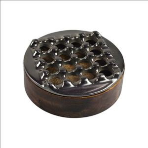 Cenicero de Cigarros de Latón Hecho a Mano para Decoración del Hogar, Accesorios para Cigarros, Decoración de Mesa de Bar, Estilo Lounge y Regalo Premium Coleccionable - Product Image 3
