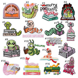 Wholesale Custom Embroidery Patches Iron On Music Graphic Patch 3D Embroidered Fabric Badge for Hats Bags <b>Jackets</b> DIY Clothing - Product Image 4