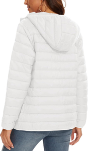 Midi length Womens <b>Cropped</b> <b>Puffer</b> <b>Jacket</b> Women's Padded Coat Women Streetwear Wholesale Manufacturer Women Apparel Manufacturer - Product Image 2