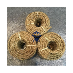 Cuerda de Fibra de Coco Natural PREMIUM de Fábrica Vietnamita para Envolver Árboles, Empaquetar, Atar Plantas y Proyectos de Manualidades - Product Image 1