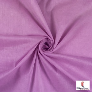 Custom Rib Mulmul Cotton Fabric Manufacturing Service OEM ODM for Lightweight Apparel Dresses Bags Textile - Product Image 2