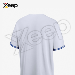 เสื้อเบสบอลผู้ชาย XEEP รุ่น XC-BBU-18 แขนสั้น ระบายอากาศได้ดี ทรงสปอร์ต เหมาะสำหรับการฝึกซ้อมและการแข่งขัน ผลิตจากโพลีเอสเตอร์ - Product Image 4