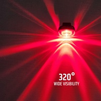 Juego de Luces LED de Alta Calidad para Bicicleta, 300 Lúmenes, Recargables Tipo-C, con Diseño Portátil para Ciclismo Nocturno
