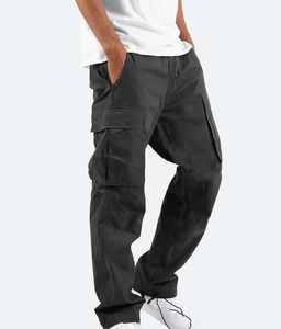 Pantalon Cargo imperméable Tissu à séchage rapide résistant aux intempéries Poches multifonctionnelles Durable et confortable pour le camping - Product Image 4