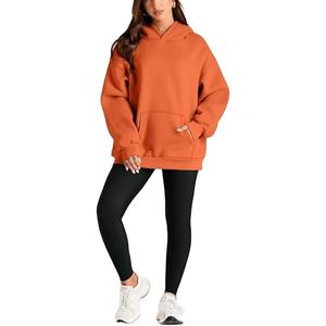 Sweat à capuche en molleton de couleur unie de haute qualité pull personnalisé pour hommes et femmes avec impression exportation de pull vierge de BD - Product Image 1
