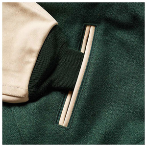 Fashion Wholesale Custom Logo Front <b>Men</b> Varsity Jackets 2024 Custom Color Eco-Friendly Quick Dry Breathable Winter Unisex - Product Image 5