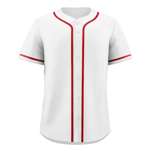 Camisetas de Béisbol y Sóftbol 2026 de Secado Rápido y Transpirables con Cierre de Cremallera, Cuello en V y Tirantes en T, Personalizables para Equipos, Unisex, Directo de Fábrica - Product Image 4
