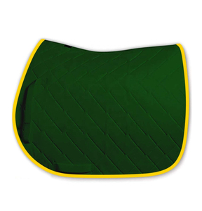 Tapis de selle d'équitation sur mesure de haute qualité avec voile anti-mouches assorti, ensemble de tapis de selle de couleur coordonnée - Product Image 4