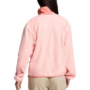 เสื้อสเวตเชิ้ตคอเต่าซิปครึ่งตัวสำหรับผู้หญิงทรงหลวมใส่สบายจากโรงงานโดยตรง - Product Image 4