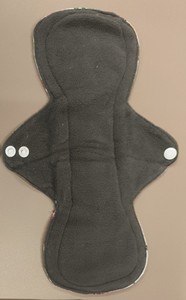 Serviettes hygiéniques réutilisables en coton avec ailettes, respirantes, avec protection anti-fuites et super absorption pour usage quotidien - Product Image 2