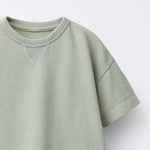 T-shirt pour petits garçons, ensemble chemise et short imprimés pour enfants, nouvelle collection été 2026, t-shirt à manches courtes pour garçons à prix de gros - Product Image 3