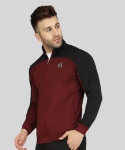 Red <b>White</b> Color Block Men's Windbreaker Jacket <b>Zip</b> Up Lightweight Outerwear for Streetwear - Product Image 1