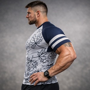 Offre Spéciale : Ensemble Rashguard MMA Personnalisé Imprimé Demi-Body, T-shirt de Compression et Short de Combat pour Entraînement de Grappling sans Gi - Product Image 3