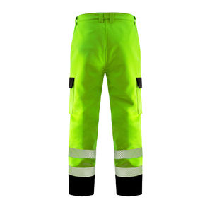 Pantalons de travail réfléchissants haute visibilité pour hommes, vêtements de travail d'extérieur avec poches, pantalons de travail durables - Product Image 4