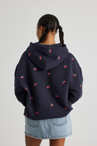 Sweat-shirts décontractés surdimensionnés pour femmes grandes tailles, 100% coton, streetwear, côtelés, manches longues, extensibles, avec cordon de serrage - Product Image 4