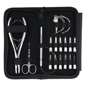 Kit de Pinzas para Extensiones de Cabello con Color, Tamaño y Logotipo Personalizados, Pinzas de Punta Fina de Alta Calidad, Pinzas Profesionales para Extensiones de Cabello - Product Image 2