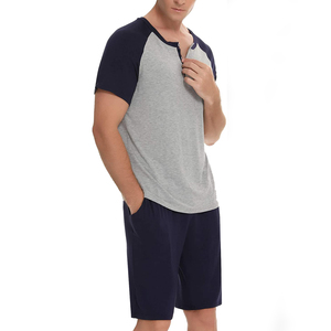 Ensemble de survêtement pour homme, 2 pièces, t-shirt et short, motif personnalisé OEM, été, nylon, polyester, boutonné - Product Image 6