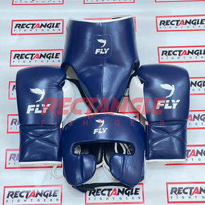 Ensemble d'entraînement et de sparring en cuir Pro Fly neuf, sur mesure, super confortable, gants de kickboxing Fly, dernier modèle, ensembles de boxe Fly - Product Image 5
