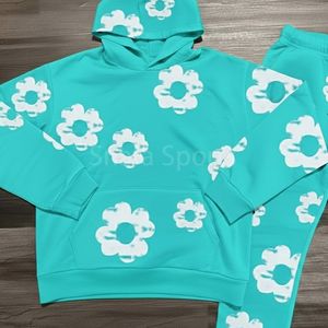 Ensemble de survêtement décontracté pour homme à manches longues en denim déchiré, de haute qualité, nouveau design - Product Image 6