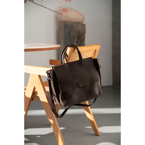 Maletín para Portátil de Cuero Genuino Hecho a Mano, Duradero, de Lujo, para Ejecutivos, Venta al Por Mayor - Product Image 1