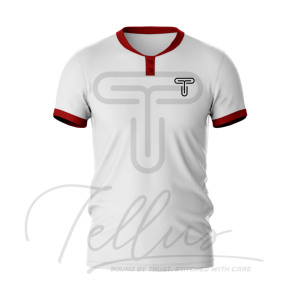 Camiseta de fútbol unisex transpirable con diseño de sublimación impresa personalizada para hombre - Product Image 1