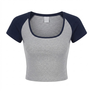 OEM Manufactured Breathable And Quick Dry Women Crop <b>Tops</b> Best Selling Summer Season Women Crop <b>Tops</b> - Product Image 2