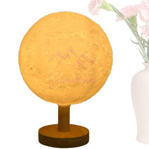 New Arrival Himalayan Moon Salt Lamp Soothing <b>Light</b> Himalayan Moon Salt Lamp Updated Model Himalayan Moon Salt Lamp - Product Image 6