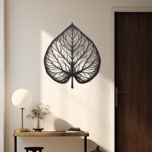 Décoration murale artistique en métal pour chambre à coucher, salon, intérieur, sculpture murale en fer artisanale pour la décoration de la maison - Product Image 6