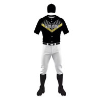 Fabrication en usine de vêtements de sport, uniforme de baseball, couleur personnalisée, polyester de haute qualité, respirant, durable pour adultes