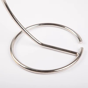 Highest Quality Modern Metal Wire Banana Holder Oval Shape Hanging Fruit Basket Storage Rack for Kitchen Display - Product Image 3