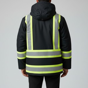Waterproof Reflective Safety <b>Jacket</b> with Reflective Strips for Industrial Construction and Factory <b>Workers</b> - Product Image 5