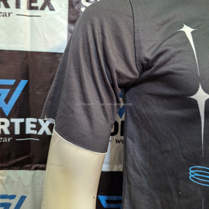 Camiseta de Lujo Casual de Verano, Cuello Redondo, 100% Algodón, Corte Holgado, Diseño con Logotipo en la Parte Delantera, Tejido Grueso y Ecológico - Product Image 5