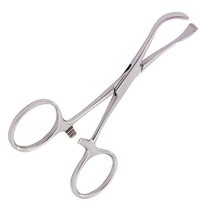 Custom Backhaus Towel <b>Clamp</b> Stainless Steel Hand Tool Supplier Bulk Order Stainless Steel Reusable Backhaus Towel <b>Clamp</b> - Product Image 6