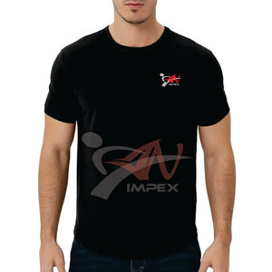 เสื้อยืดลำลองแฟชั่นสำหรับผู้ชายสีทึบเสื้อยืดผู้ชายสำหรับผู้ใหญ่เสื้อยืดลำลองผ้าฝ้าย100% แบบกำหนดเอง - Product Image 3