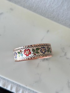 Brazalete de Cobre Premium NEHA ENTERPRISES, Hecho a Mano, Ajustable, Acabado Antiguo, Joyería de Diseño de Lujo, Regalo - Product Image 6