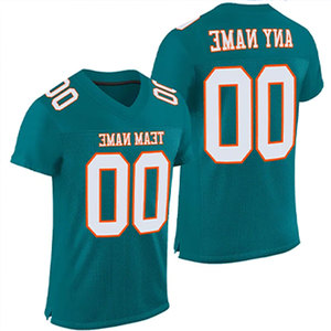 Maillot de football américain personnalisé de haute qualité, unisexe, en polyester, imprimé par sublimation, pour hommes et femmes athlètes, taille adulte - Product Image 2