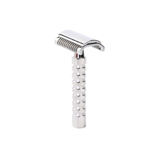Maquinilla de Afeitar Profesional de Seguridad con Cuchilla de Acero Inoxidable Reutilizable para Hombres, Depilación con Diseño Único y Personalizado - Product Image 1