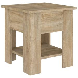 Tavolino compatto in legno ingegnerizzato di quercia Sonoma - Product Image 2