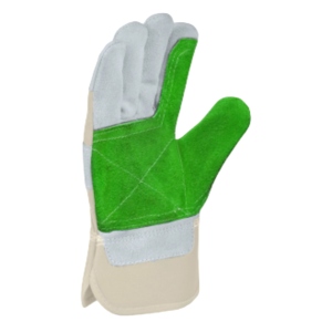 Gants de sécurité professionnels en cuir de vachette pleine fleur de haute qualité, confortables, avec paume renforcée pour travaux industriels - Product Image 4