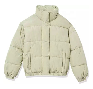 Wholesale Price Style Winter Waterproof Cotton <b>Filled</b> Hooded Puffer <b>Jacket</b> Unisex Best Selling 2026 Casual Fashion Warm Front - Product Image 4