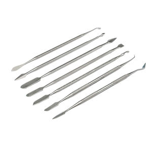 Double Ended Spatula and Carver <b>Set</b> 7 <b>PC</b> Versatile Kitchen Tools Baking Cooking and Decorating Cakes Ease CE By Grip Surgical - Product Image 2