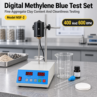 Kit de test numérique au bleu de méthylène pour l'analyse de la teneur en argile des agrégats fins avec agitateur de laboratoire à double vitesse NSF 2