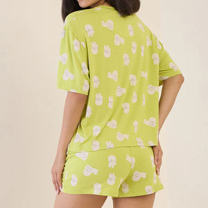 Nouvel Arrivage 2026 – Ensemble Short Décontracté pour Femme en Coton Respirant, Service OEM, Faible MOQ - Product Image 2