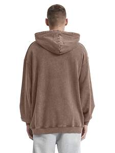 Sudaderas con Capucha Unisex de Diseño de la Mejor Calidad de Fábrica, Lavado Ácido, 100% Algodón, Invierno, con su Propio Logotipo - Product Image 4